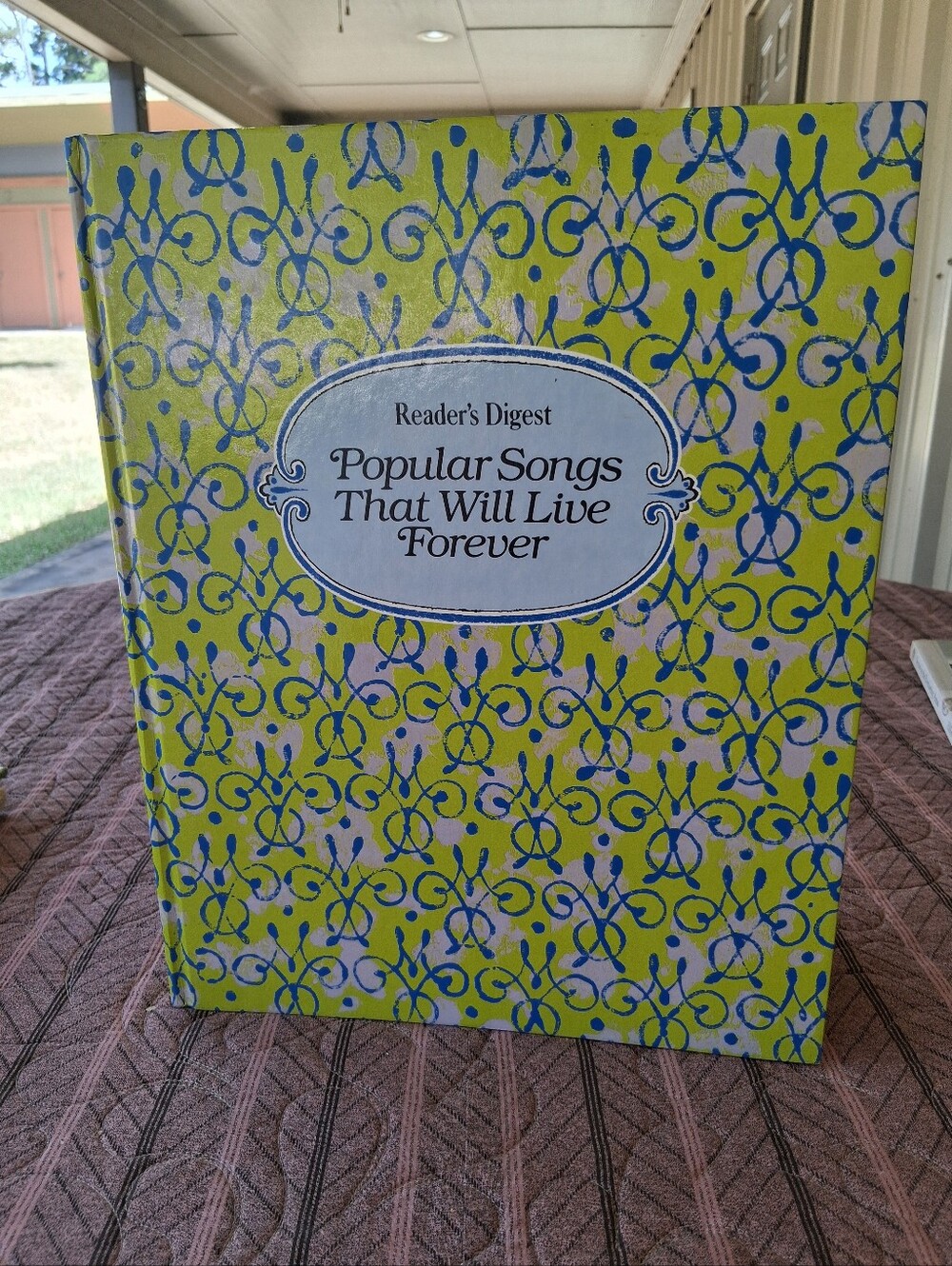 Popular Songs That Will Live Forever Reader's Digest Songbook Piano Music